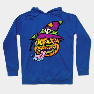 Witch pumpkin bright Hoodie